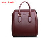 Alexander McQueen Heroine Bag Burgundy Calfskin for Sale