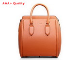 Alexander McQueen Heroine Bag in Orange Calfskin for Sale