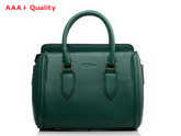 Alexander McQueen Heroine Large Tote Bag Green Calfskin for Sale