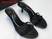 Alexander Wang Dahlia 50 Sandal in Capretto Black Replica
