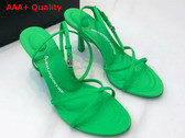 Alexander Wang Dahlia 85 Sandal in Lycra Green Replica
