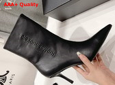 Alexander Wang Delphine Ankle Boot in Black Leather Replica