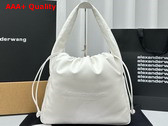 Alexander Wang Ryan Puff Large Bag in White Buttery Leather Replica