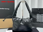 Alexander Wang Ryan Puff Small Bag in Black Buttery Leather Replica