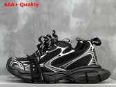 Balenciaga 3XL Sneaker in Black and White Mesh and Polyurethane Replica