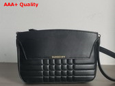 Burberry Catherine Shoulder Bag in Black Quilted Leather Replica