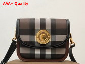 Burberry Check and Leather Small Elizabeth Bag Replica