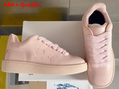 Burberry Leather Box Sneakers in Baby Neon Replica