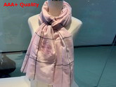 Burberry Lightweight Cashmere Scarf in Pink Replica
