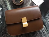 Celine Box in Tan Smooth Leather for Sale