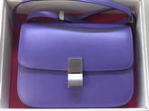 Celine Medium Box Bag Light Purple Box Leather Replica