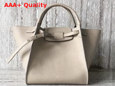 Celine Small Big Bag with Long Strap in Light Taupe Supple Grained Calfskin Replica