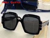 Diorsignature S1U Black Square Sunglasses Replica
