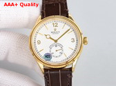 Rolex 1908 39mm 18 Ct Yellow Gold Polished Finish Replica