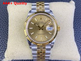 Rolex Datejust 36 Oyster 36mm Oystersteel and Yellow Gold Replica