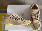Dior B30 Sneaker Beige Mesh and Technical Fabric Replica