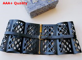 Dior D Trap Corset Belt Black Smooth Calfskin 16cm Replica
