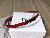 Dior Jadior Necklace in Red with Gold Tone Finish Aged Metal For Sale