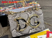 Dolce Gabbana Python Skin DG Girls Shoulder Bag Replica