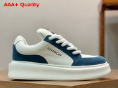 Givenchy Men Sneakers in Blue Suede Leather and White Calfskin Leather Replica