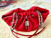 Givenchy Small Kenny Bag in Red Smooth Leather Replica