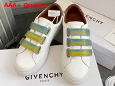 Givenchy Sneakers in Leather with Scratches White Replica