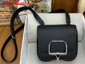 Hermes Della Cavalleria Mini Bag in Black Epsom Calfskin Replica