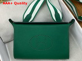 Hermes Videpoches Bag in Green Togo Calfskin Replica