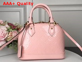 Louis Vuitton Alma BB Pink Monogram Vernis Leather Replica