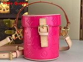Louis Vuitton Astor Bag Neon Pink Monogram Vernis Embossed Cowhide Leather M24102 Replica