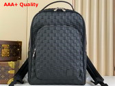 Louis Vuitton Avenue Backpack Damier Infini Cowhide Leather N40501 Replica