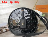 Louis Vuitton Boite Chapeau Souple Noir Monogram Vernis Leather M53999 Replica