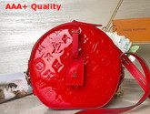 Louis Vuitton Boite Chapeau Souple Rouge Monogram Vernis Leather M54100 Replica