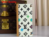 Louis Vuitton Brazza Wallet Vanilla Monogram Craggy Coated Canvas M83335 Replica
