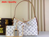 Louis Vuitton Carryall PM Bag Multicolor Beige Monogram Jacquard Fabric M24707 Replica