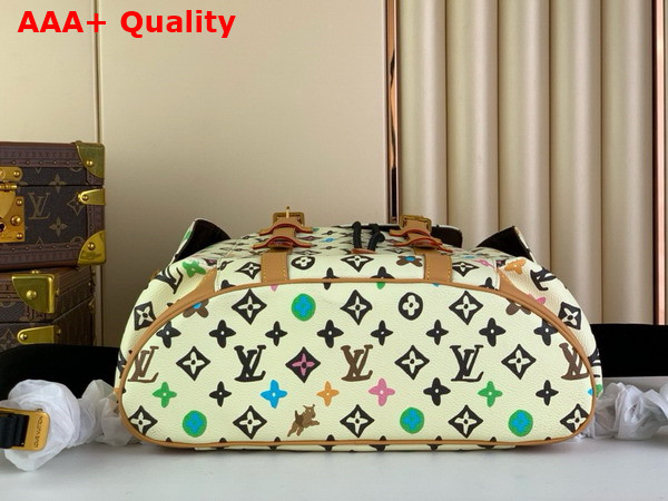 Louis Vuitton Christopher MM Backpack in Vanilla Monogram Craggy Coated Canvas M25240 Replica