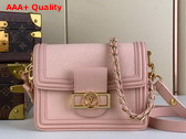 Louis Vuitton Mini Dauphine Handbag in Pink Epi Grained Cowhide Leather M23558 Replica