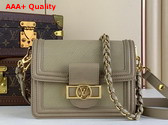 Louis Vuitton Mini Dauphine Handbag in Poivre Brown Epi Grained Cowhide Leather M23559 Replica