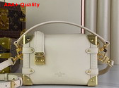 Louis Vuitton Side Trunk PM in Chalk Grained Calf Leather M23915 Replica