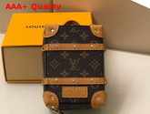 Louis Vuitton Soft Trunk Backpack Bag Charm and Key Holder in Monogram Canvas and Calf Leather M69483 Replica