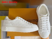 Louis Vuitton Time Out Sneaker in White Lace 1ACKTC Replica