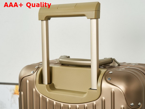 Rimowa Cabin S Aluminium Suitcase in Titanium Replica