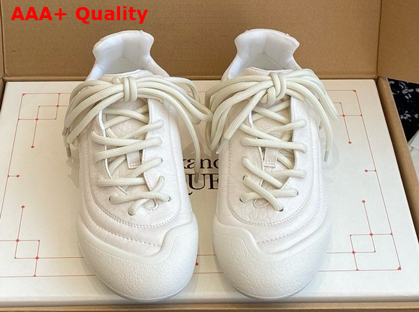 Alexander McQueen Flexion Sneaker in Off White Leather Replica