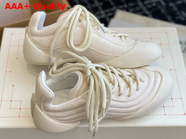 Alexander McQueen Flexion Sneaker in Off White Leather Replica