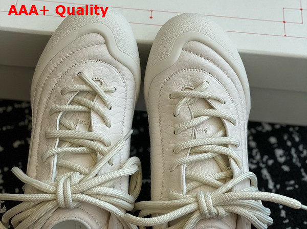 Alexander McQueen Flexion Sneaker in Off White Leather Replica