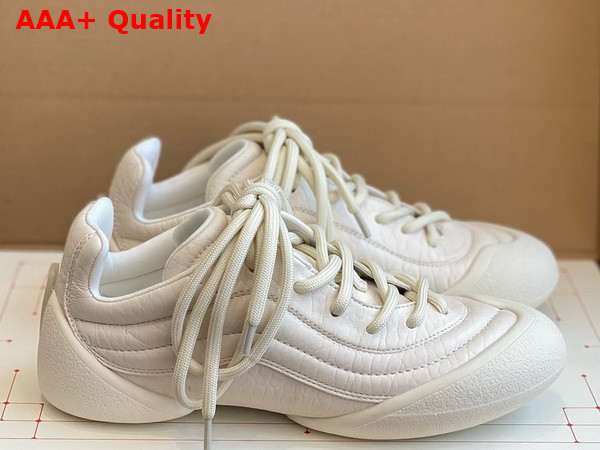 Alexander McQueen Flexion Sneaker in Off White Leather Replica