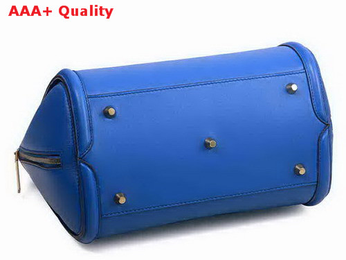 Alexander McQueen Heroine Bag Blue Real Leather for Sale