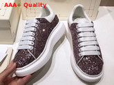 Alexander McQueen Oversized Sneaker Grey Glitter Replica