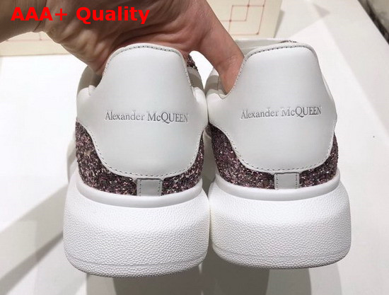 Alexander McQueen Oversized Sneaker Grey Glitter Replica