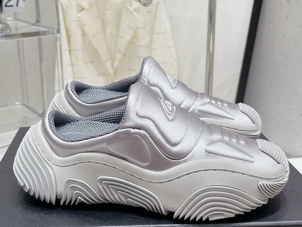 Alexander Wang AW Vortex Mule in Grey Lycra Replica